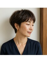 スープレックス ヘアーデザイン(SOUPREX HAIR DESIGN) 大人エレガントマッシュショート 20代 30代 40代 50代 60代