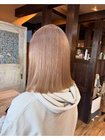 モアムー(Moremuu)&nbsp;【Makoto】ミルクティーベージュ