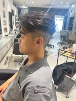 メンズサロン キング 心斎橋店(Men’s salon K!ng)&nbsp;メンズカット/ブリーチ/ニュアンスパーマ/メンズハイライト/眉毛