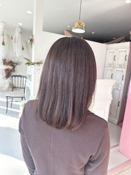 ユルフ(yulf) 赤みブラウン