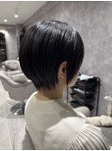 大人ボブ/ショートボブ/黒髪ショート