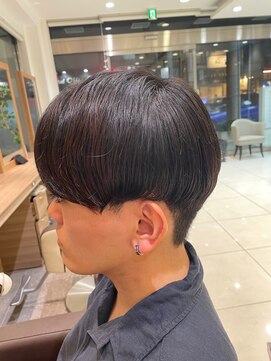 【曲がる縮毛矯正】メンズマッシュ