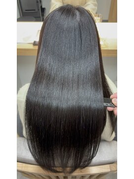 髪質改善×縮毛矯正×ナチュラル