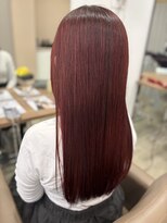 アヴァンス 箕面(AVANCE.)&nbsp;チェリーレッド×髪質改善