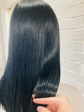 ヘアースポットイング(ing) ブルーブラック