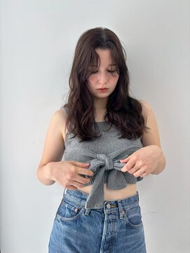 ユーフォリア 青山(Euphoria) ミディアムレイヤー/フォギーベージュ/透明感カラー