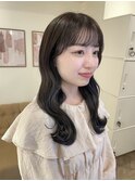 ◎韓国ヘアー顔周りレイヤーおくれ毛前名駅名古屋駅前髪質改善◆