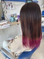 アクアリッシュ ヘアー(Aqualish Hair)&nbsp;裾カラー