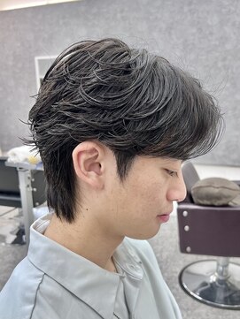 グロップ 町田(GLOP) 圧倒的毛流れフェザーパーマ/メンズパーマ/ニュアンスパーマ