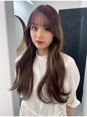 四日市韓国レイヤーカットハッシュカット髪質改善トリートメント