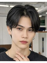 ポーチバイハニー オモテサンドウ(PORCH by HONEY omotesando)&nbsp;横浜/フェザーパーマ/センターパート/曲がる縮毛矯正/韓国