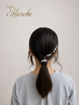 美容室 マルシェ 【岡谷市イルフプラザ1F/美容室マルシェ】_ヘアセット