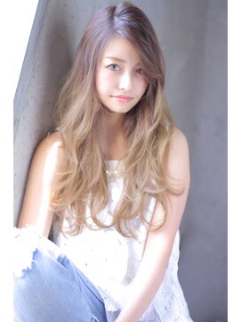 ロゼ 石橋(Rose) 【Rose】3Dグラデーション×ニュアンスロング☆