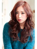 エイミーバイアフロートザガーデン 浦和店(amie by afloat the garden)&nbsp;中村アン風モテかきあげバングウェービーロング【浦和】