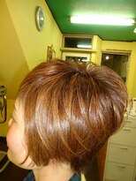 エムスリーディーミュゼステージ(M3D)&nbsp;根元ピコカラーＧ＆中間から毛先ピコカラーＣＡ