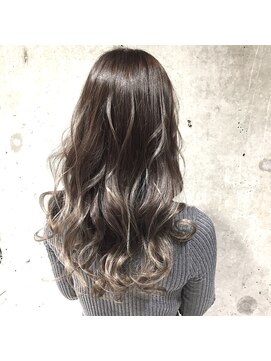 アヴァンスクロス あべのルシアス店(AVANCE.CROSS) デザインカラー×ラフウェーブ