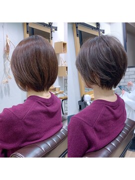 アヴァロン(AVALON) フワッと束感×ひし形シルエット×丸みとくびれショート大◎