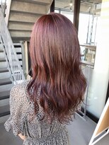 テラスヘア 新潟駅南(TERRACE hair)&nbsp;大人可愛い透明感ピンクベージュ(ブリーチなし)