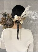 【式典スタイル】天神/天神駅/早朝/ヘアセット/着付け