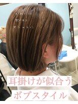 クララ バイ マニスオブヘアー(CLALA by Manis of hair) お手入れ楽ちん♪耳掛けボブ