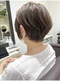 上質ショートボブ/くせ毛さんショートスタイル/豊岡