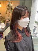 テラコッタ☆インナーカラー
