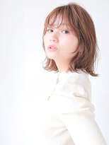 ラ ブレス 天王寺(LaBless)&nbsp;小顔ウルフレイヤーミディアムボブ[大人可愛い 20代 30代 40代]