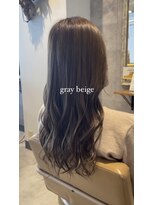 キャリフヘアストア(CALIF hair store) gray　beige