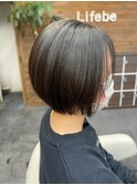 バッサリカット~丸みショート
