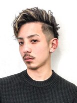 エルマーク 梅田(L-MARK)&nbsp;シースルーマッシュブリーチダブルカラーフェイスフレーミング