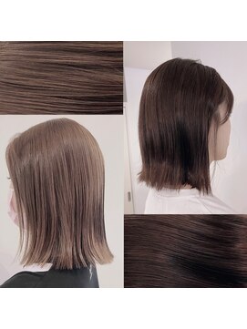 アールヘアー(ar hair) 【三浦直美】ベージュ？グレージュ？ダメージレスカラー