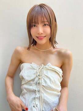 テイラー(Taylor) 【Taylor】大宮　ミルクティーブラウン×外ハネショート