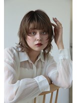 ヘアーアンドメイク エクリ 不動前店(Hair&Make equri) 【不動前美容室】ウルフカット