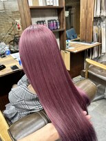 ラフ(LAFF)&nbsp;＃イメチェン＃ハッシュカット＃レッドブラウン#似合わせカット