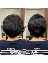 ヘアープレゴ(hair Prego)&nbsp;Pregoオリジナル髪質改善エステBefore＆After