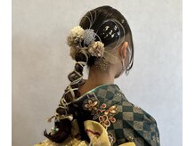 サロンドポプリ 志都美(salon de poupuri)の雰囲気（成人式やお着物でのお出かけもご予約承ります。）