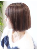 【 Ｉ. 】30代からのナチュラル前下がりショートボブ　川口