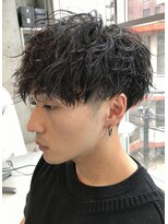 リット バイ フィフス 鹿児島中央駅店(Lit. by fifth)&nbsp;ツイストスパイラルパーマツイストパーマメンズパーマ刈り上げ