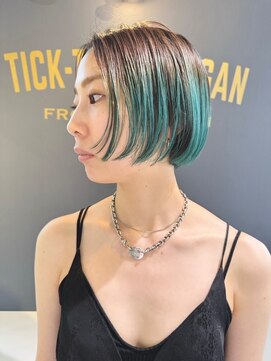 チックタック パラダイム(TICK-TOCK Paradime) 《ゲストスナップ》グラデーション/エメラルドグリーン