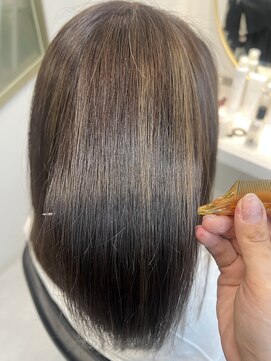 トランス(TRUNS) ケアカラー＋髪質改善ULTOWAトリートメント