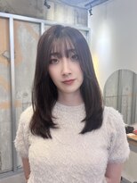 イオエ 梅田(ioe) ダブルカラー/大人ボブ/黒髪スタイル/髪質改善/縮毛矯正