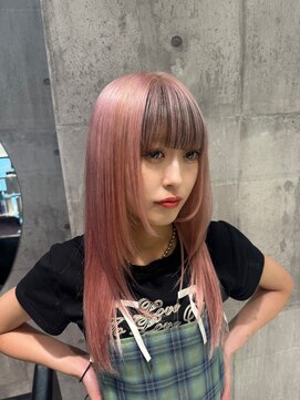 ワンズミラー 原宿(ONE'S MIRROR) 前髪/アンブレラカラー/こなれミディ/イメチェン/ウェーブパーマ