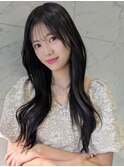フェミニンロングレイヤーカット*