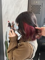 ヴァイス 渋谷店(VAICE)&nbsp;インナーカラー/ボルドー/推しカラー