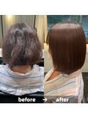 髪質改善/縮毛矯正/美髪/艶髪/弱酸性縮毛矯正/美髪ストレート