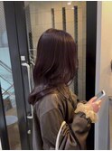 美髪レイヤーカット/顔まわりレイヤー/くびれロングレイヤー
