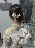 ふわふわシニヨン