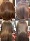 サロン ド メイド(Salon de MADE)の写真/【国産】【髪質改善】ツラツラハイブリッドプレミア縮毛矯正¥23000　気になるクセ/ボリュームに◎