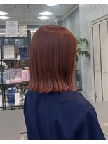 ハレル 戸塚(HAREru.)&nbsp;ブリーチなしダブルカラーでできるオレンジカラー