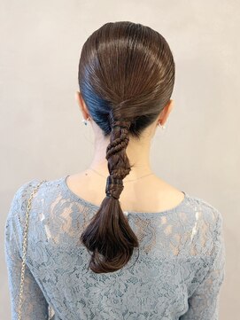 ラトリエコンタン(L´atelier Content) タイト編みおろしアレンジ